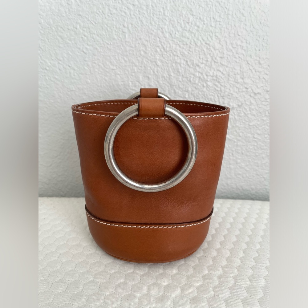 Simon Miller Brown Bonsai Mini Bucket Bag